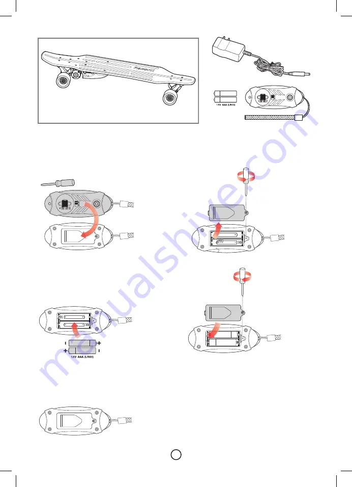 Razor RAZORX LONGBOARD Manual Download Page 2