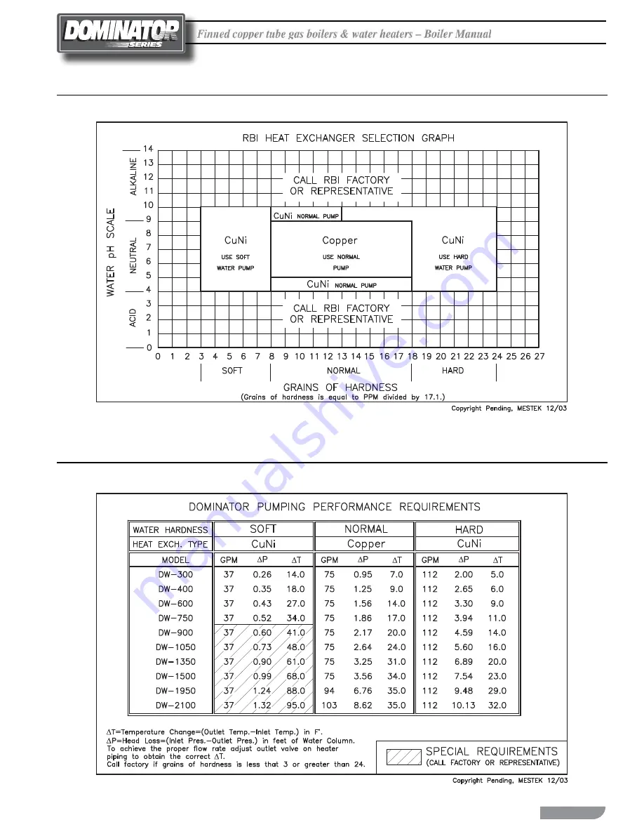 RBI Dominator 1050-1350 Installation & Operating Instructions Manual Download Page 19