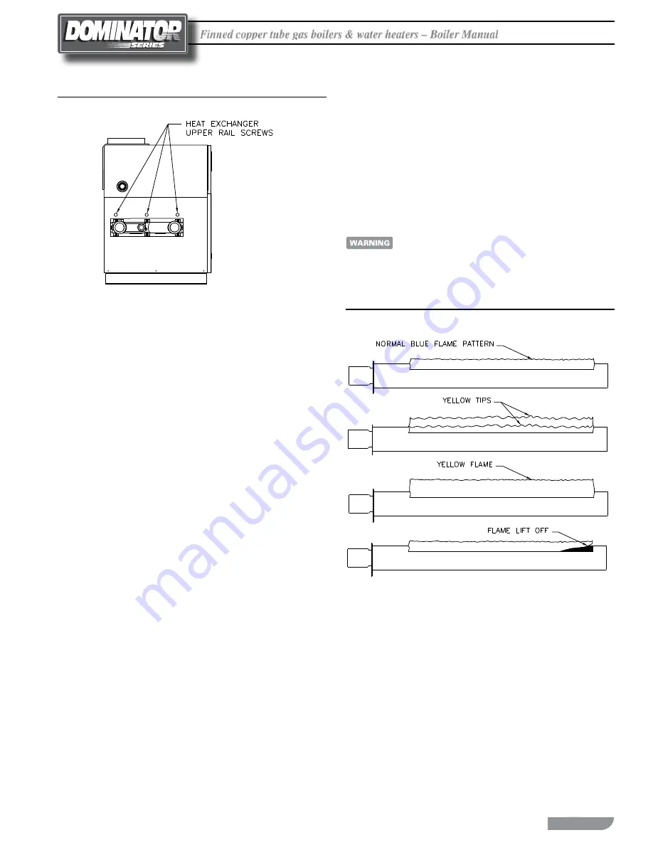 RBI Dominator 1050-1350 Installation & Operating Instructions Manual Download Page 35