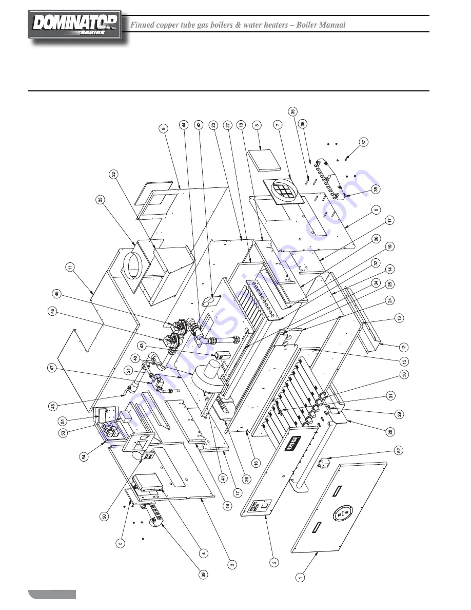 RBI Dominator 1050-1350 Installation & Operating Instructions Manual Download Page 38