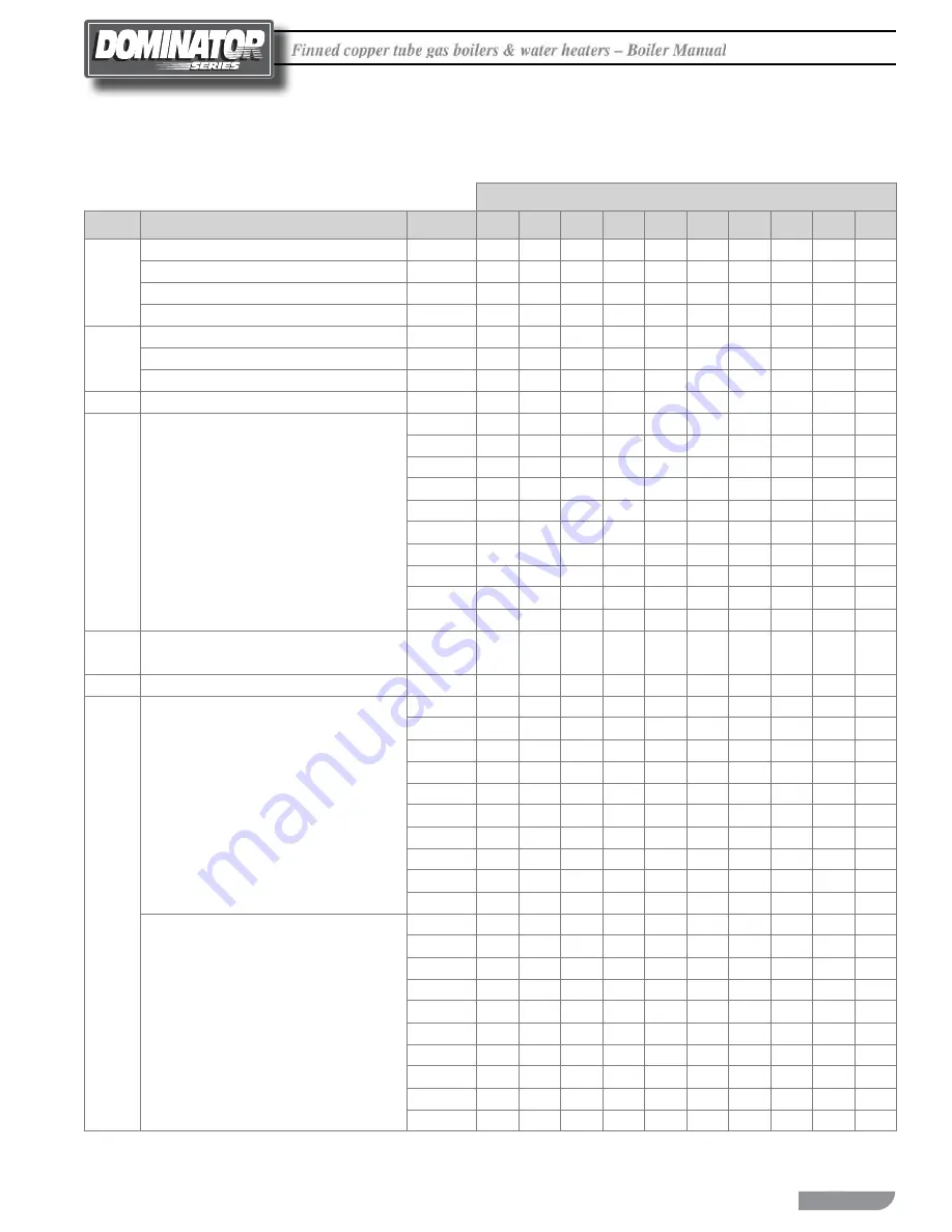 RBI Dominator 1050-1350 Installation & Operating Instructions Manual Download Page 45