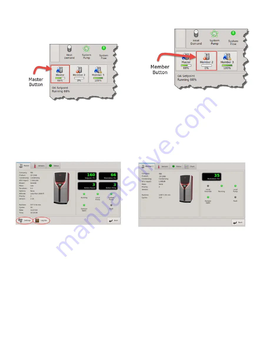 RBI FlexCore CK 850 Control Manual Download Page 94