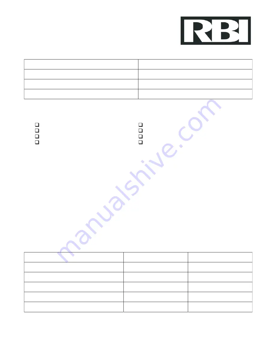 RBI FUTERA III Series Installation & Operation Manual Download Page 37