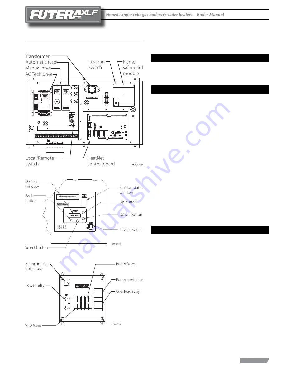 RBI FUTERA XLF Series Installation And Operation Instructions Manual Download Page 25