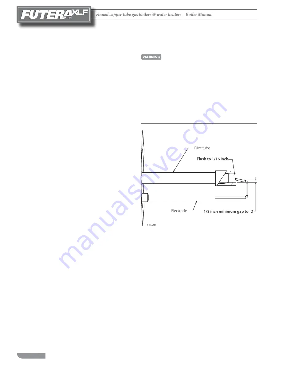 RBI FUTERA XLF Series Installation And Operation Instructions Manual Download Page 28