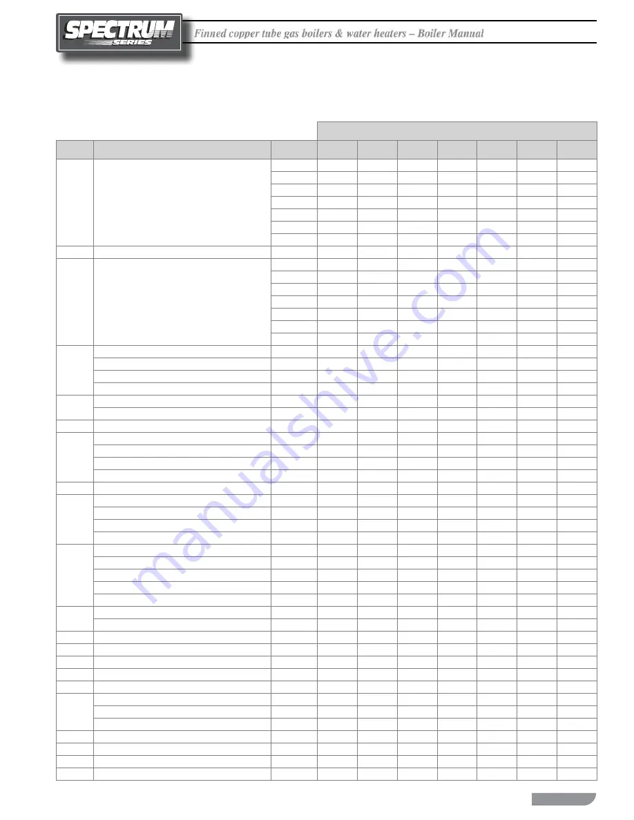 RBI SPECTRUM Series Installation And Operation Instructions Manual Download Page 29