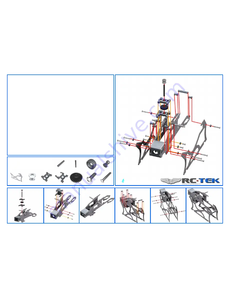 RC-Tek SKYSHARK 450 Reference Manual Download Page 3