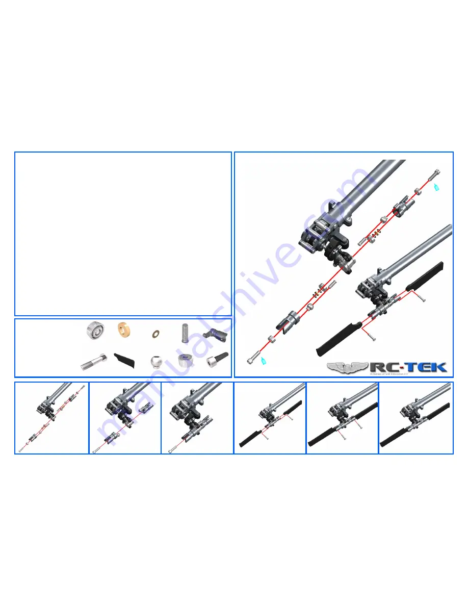 RC-Tek SKYSHARK 450 Reference Manual Download Page 8