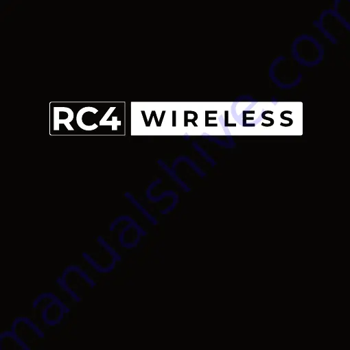 RC4 Wireless LumenDim6 Скачать руководство пользователя страница 1