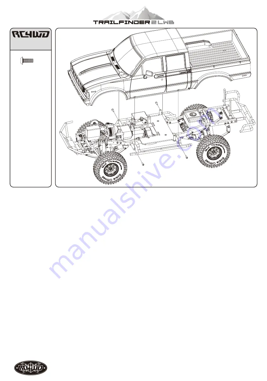 RC4WD Trail Finder 2 LWB Manual Download Page 32