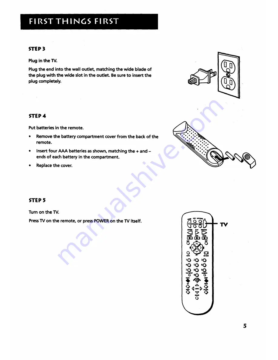 RCA P52810 Скачать руководство пользователя страница 7