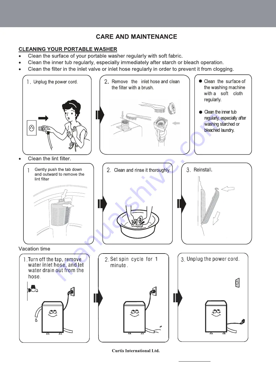 RCA RPW116-GREY Manual Download Page 17