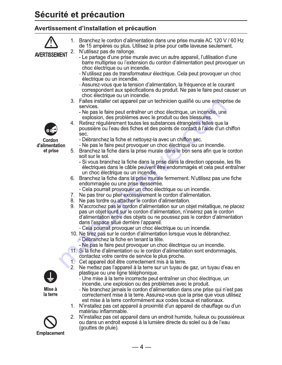 RCA RPW160-C Instruction Manual Download Page 38