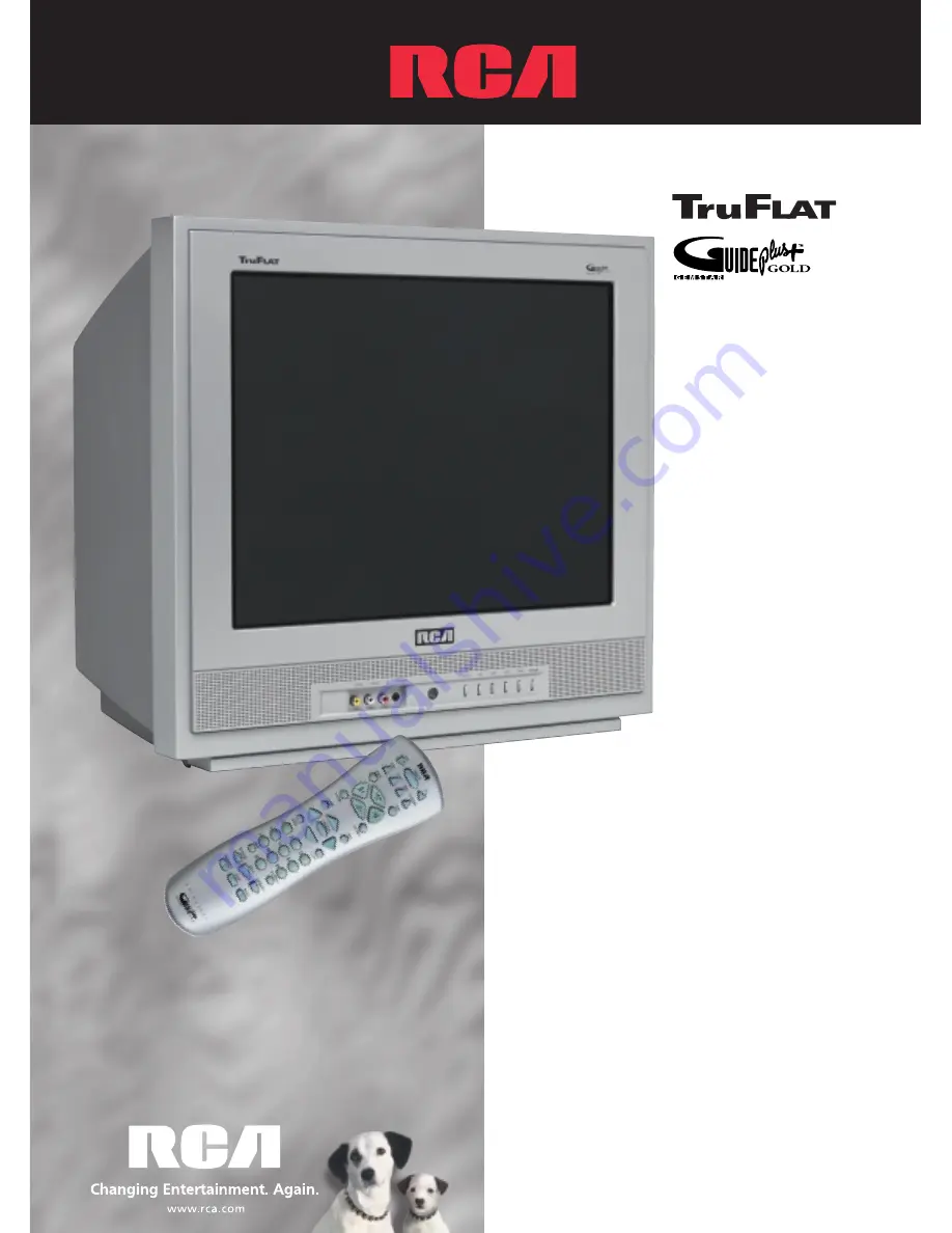 RCA TruFlat F20TF10 Скачать руководство пользователя страница 1