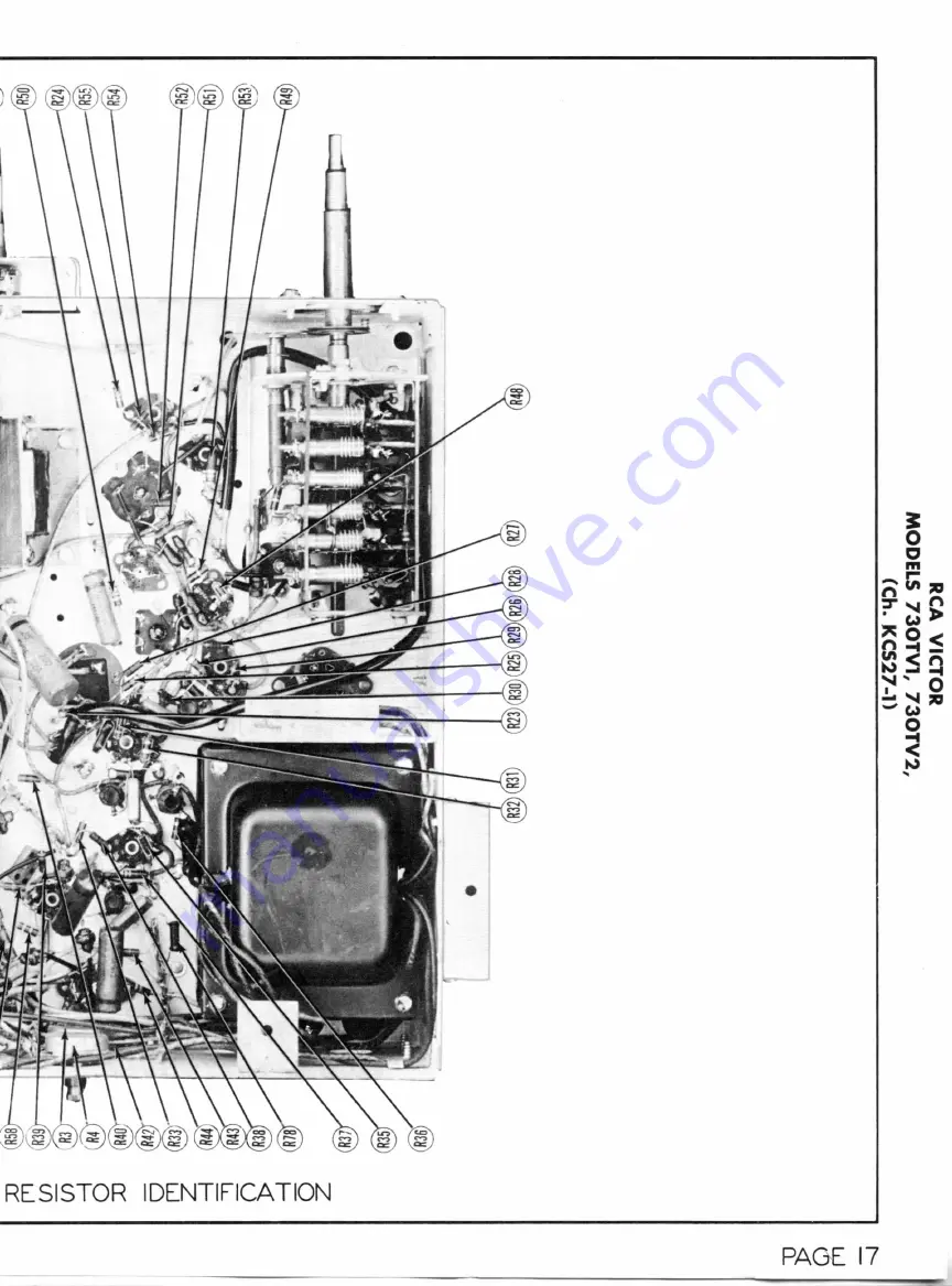 RCA Victor 730TV1 Скачать руководство пользователя страница 16