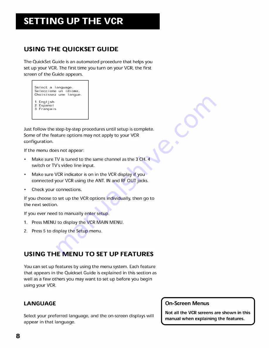 RCA VR568 User Manual Download Page 10