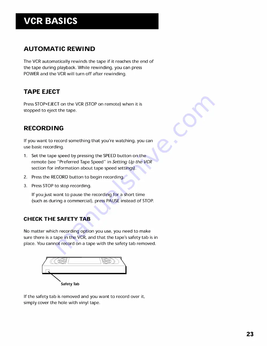 RCA VR568 User Manual Download Page 25