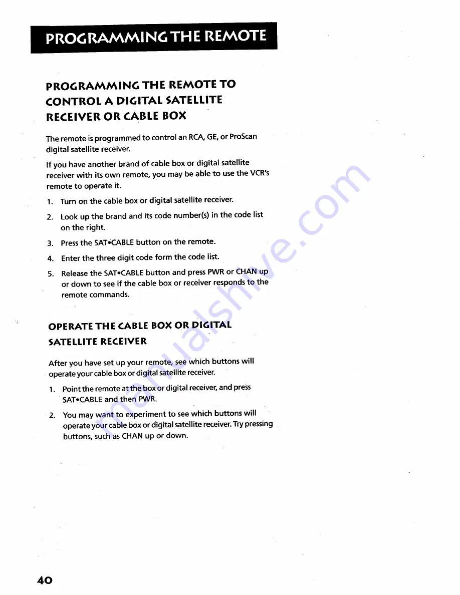 RCA VR628HF User Manual Download Page 44