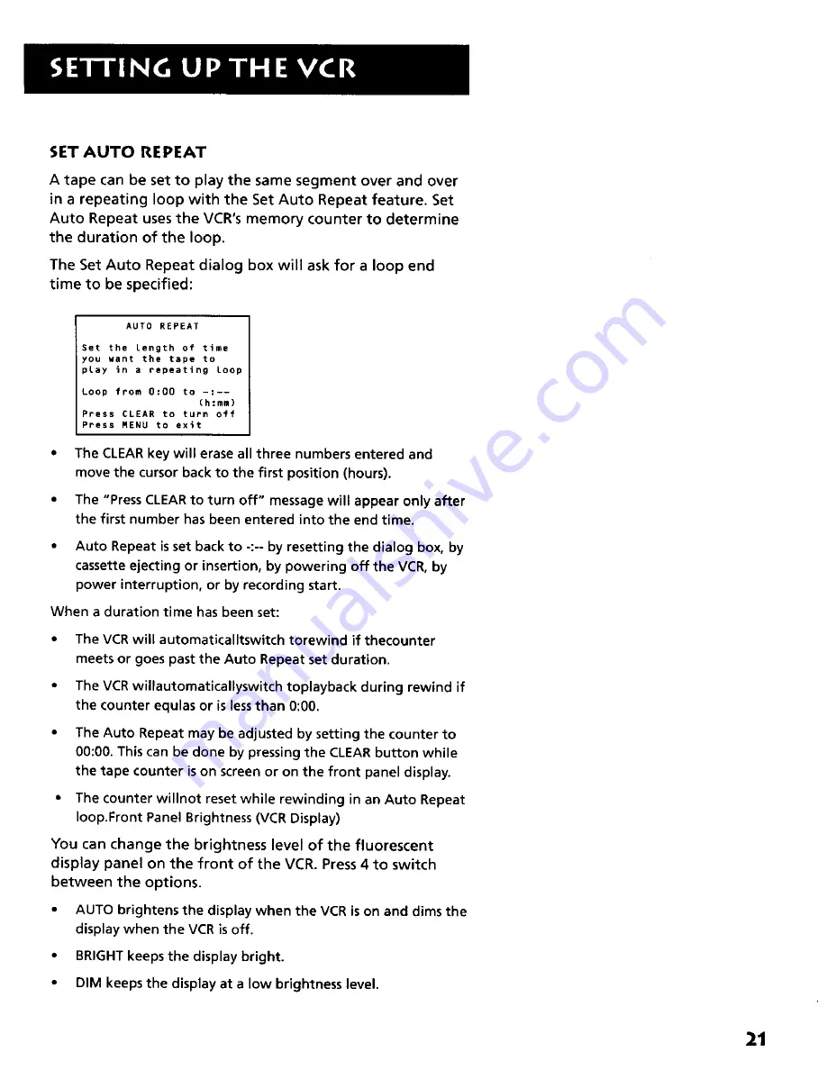 RCA VR633HF User Manual Download Page 23