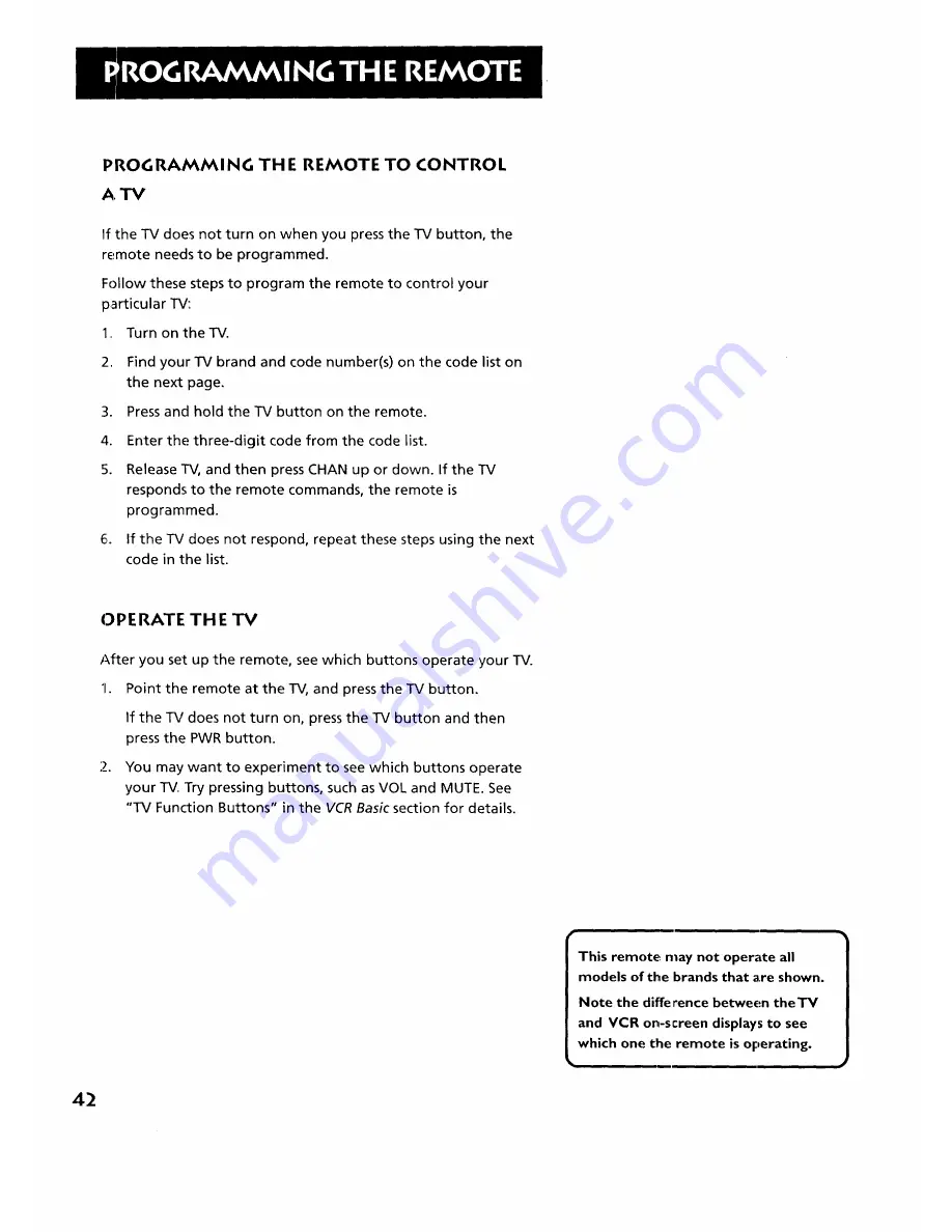 RCA VR691HF User Manual Download Page 44