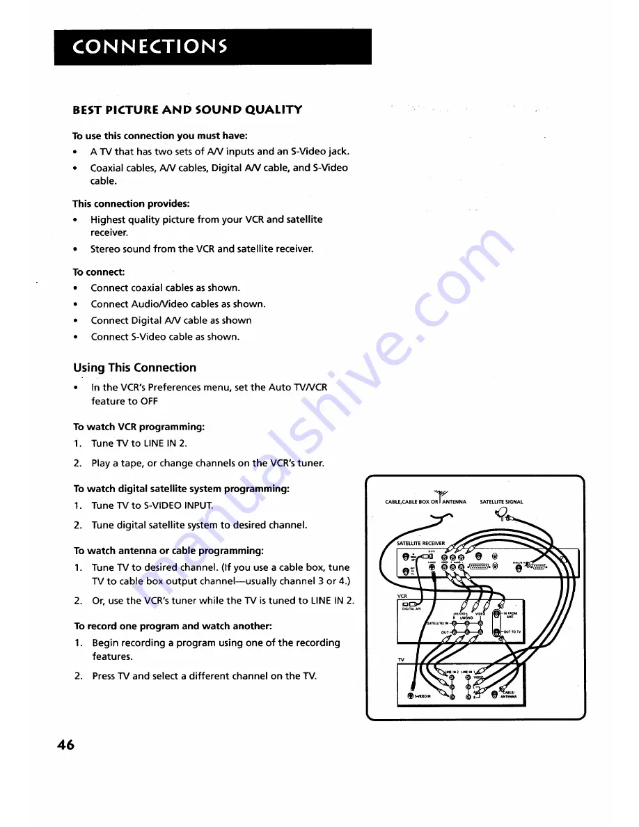 RCA VR911HF User Manual Download Page 48