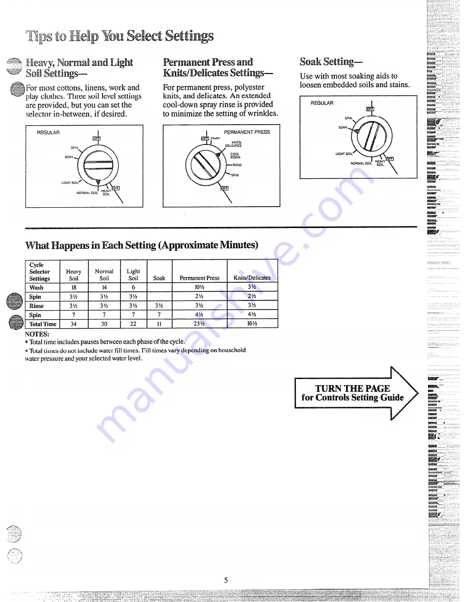 RCA WRW1505MAL Use And Care Manual Download Page 5