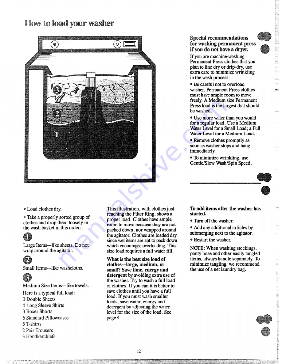 RCA WRW3705K Use And Care Manual Download Page 12