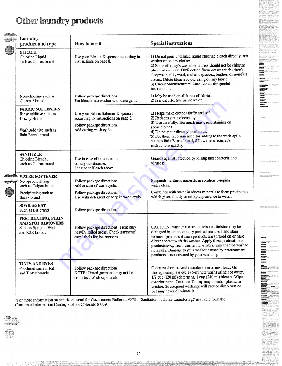 RCA WRW5705K Use And Care Manual Download Page 17