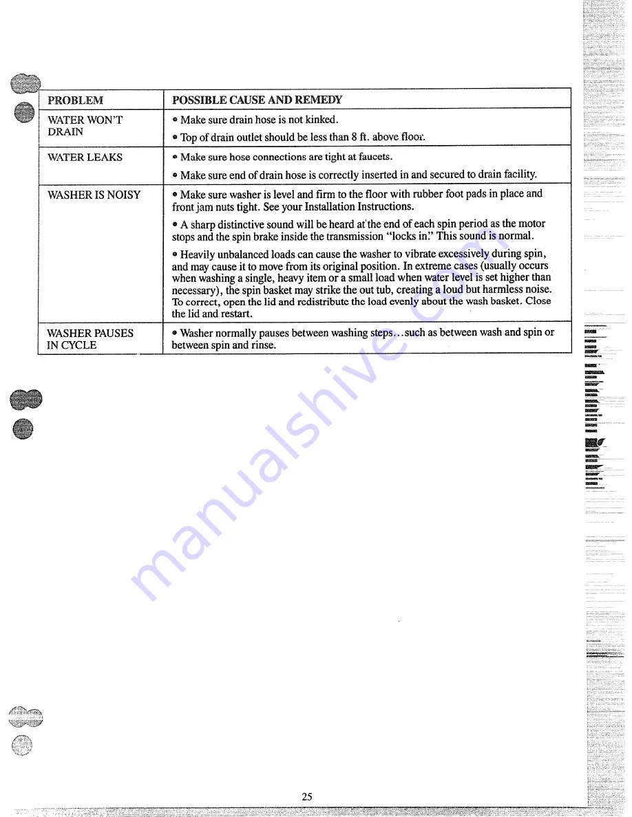 RCA WRW5705K Use And Care Manual Download Page 25