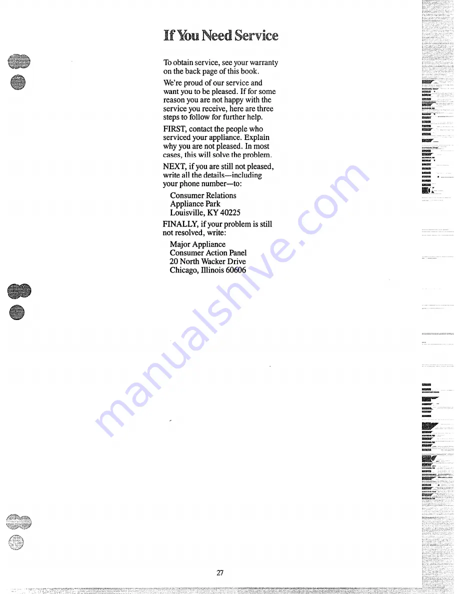 RCA WRW5705K Use And Care Manual Download Page 27