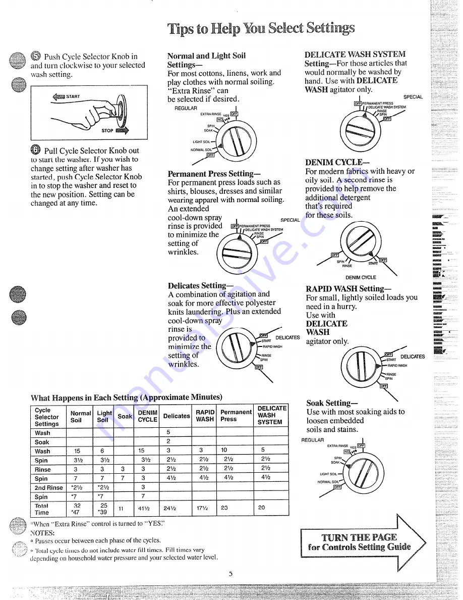 RCA WRW5705MAL Use And Care Manual Download Page 5