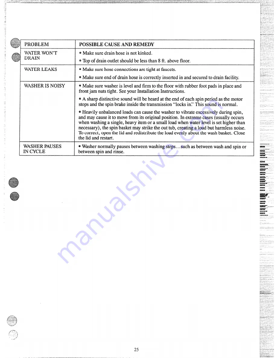 RCA WRW5705MAL Use And Care Manual Download Page 25