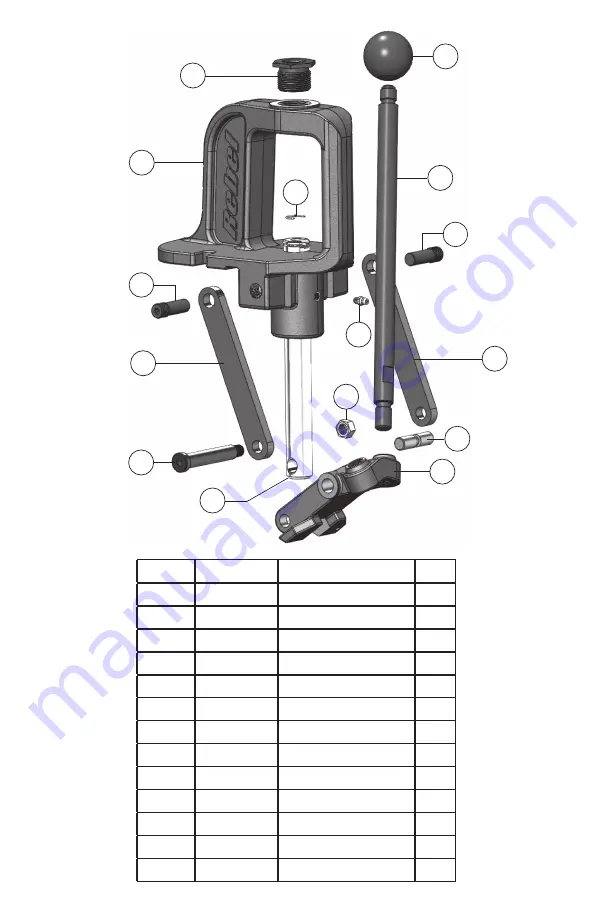 RCBS REBEL 9353 Скачать руководство пользователя страница 6