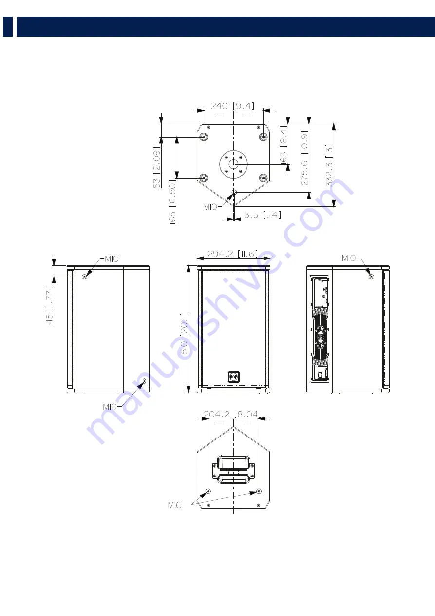 RCF NX 910-A Owner'S Manual Download Page 44