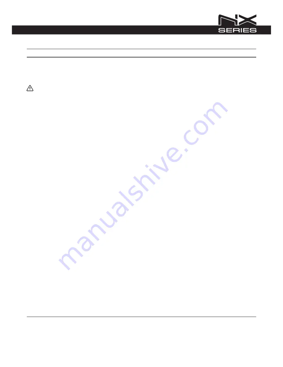 RCF nx series User Manual Download Page 2