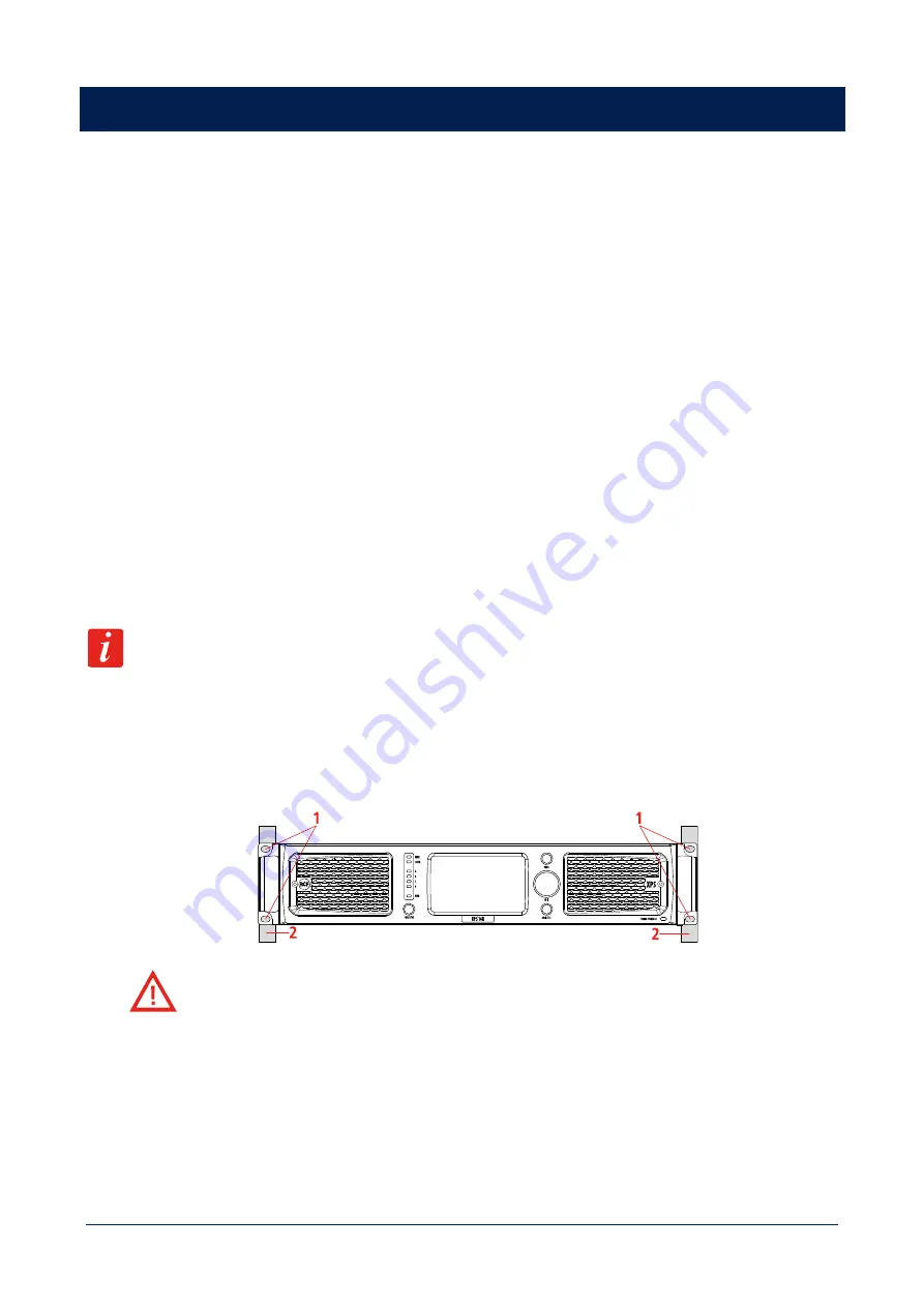 RCF XPS 16K Owner'S Manual Download Page 17