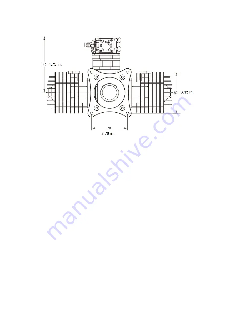 RCGF 120CC-Twin Operator'S Manual Download Page 21