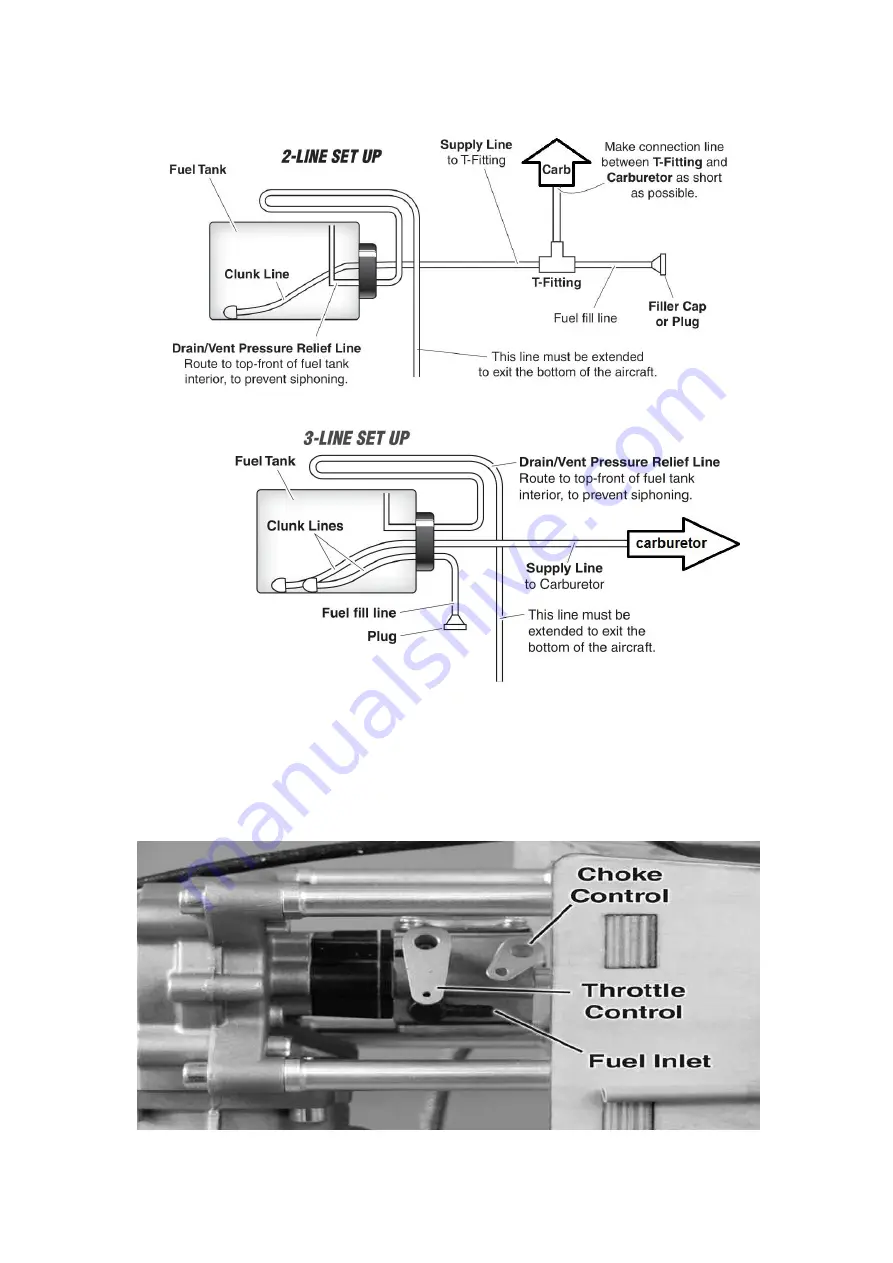 RCGF 40CC-TS Operator'S Manual Download Page 8