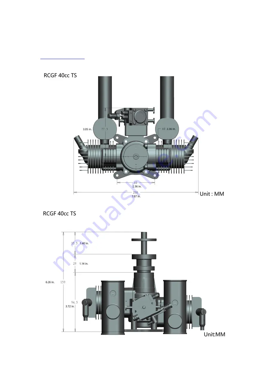 RCGF 40CC-TS Operator'S Manual Download Page 19