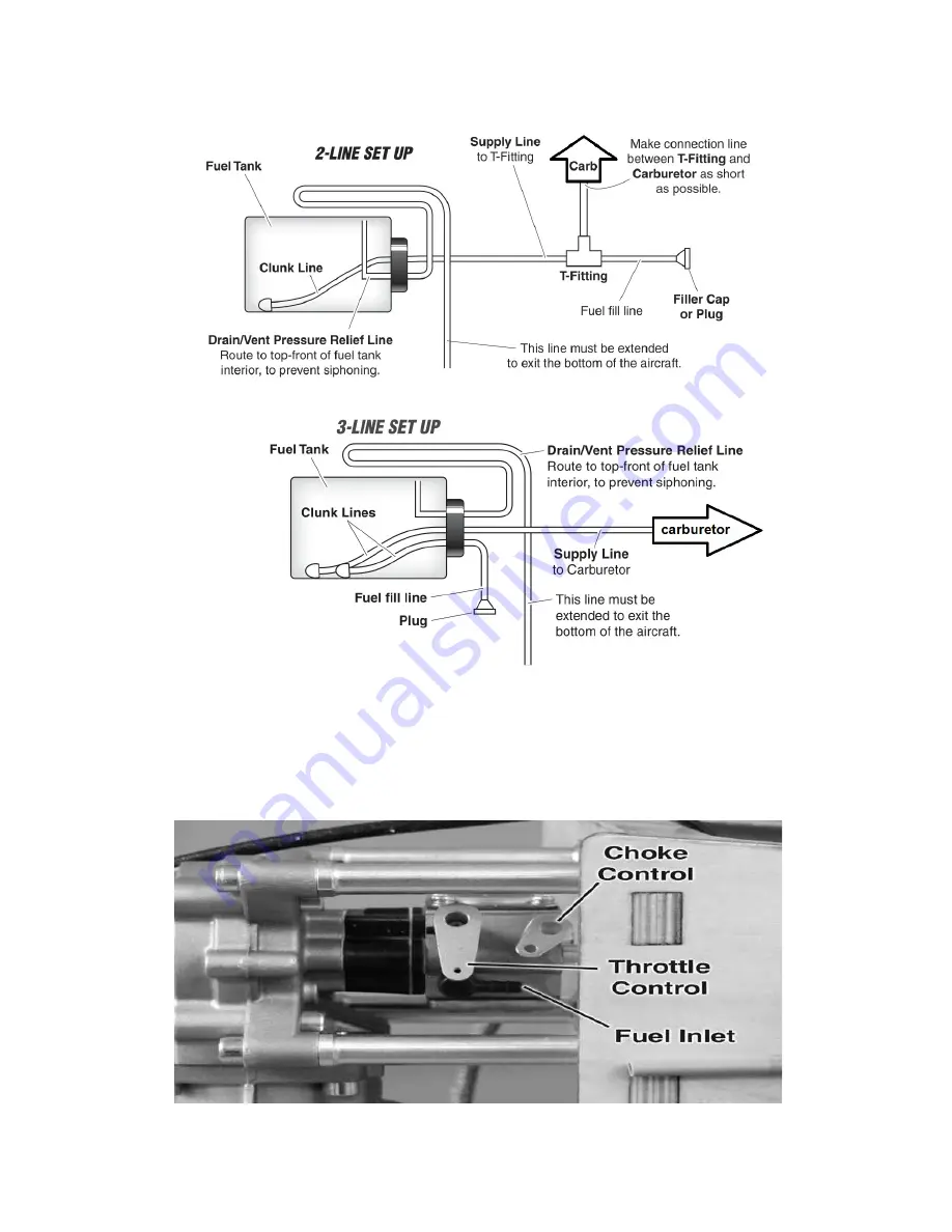 RCGF 60CC-Twin Operator'S Manual Download Page 8