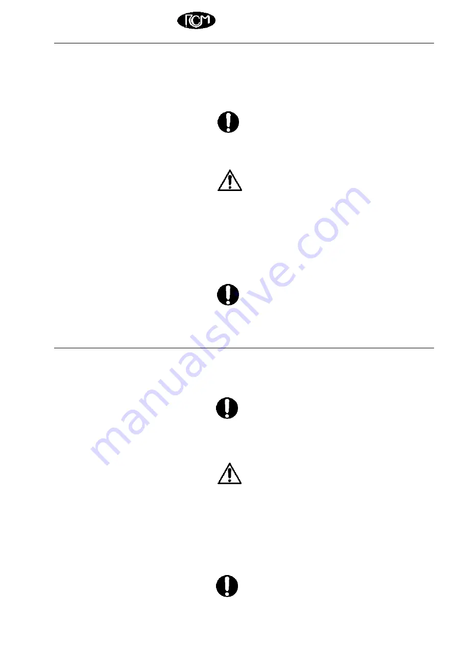 RCm 37.00.119 Instruction And Maintenance Handbook Download Page 29