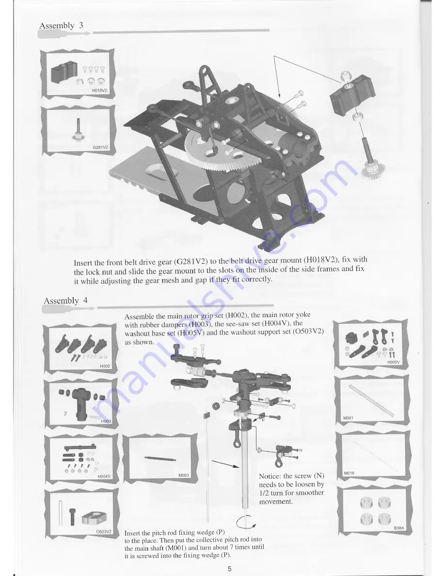 RCmart ZAP 400 V2 Final Assembly Instructions Download Page 6