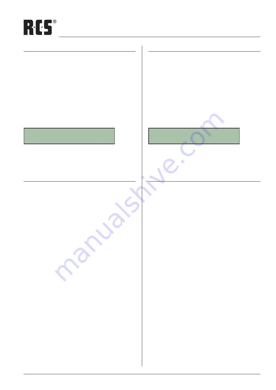 RCS AUDIO-SYSTEMS DMM-618A Operating Instructions Manual Download Page 10