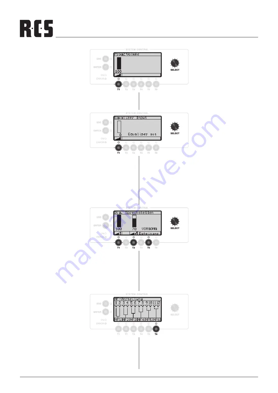 RCS AUDIO-SYSTEMS ESC-012A Скачать руководство пользователя страница 16