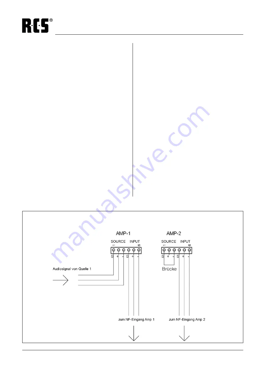 RCS AUDIO-SYSTEMS PHM-802?C Скачать руководство пользователя страница 6