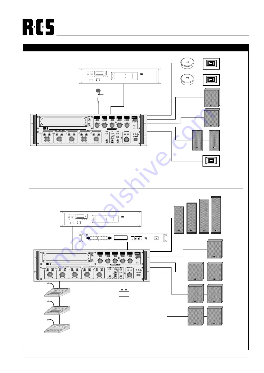 RCS AUDIO-SYSTEMS VLA Series Operating Instructions Manual Download Page 12