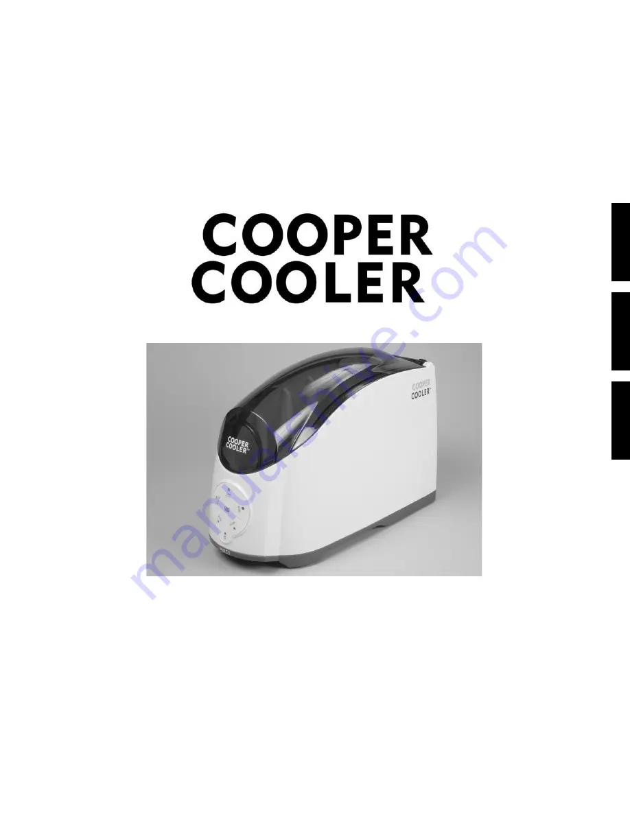 RCS Cooper Cooler HC01 Instruction Booklet Download Page 1