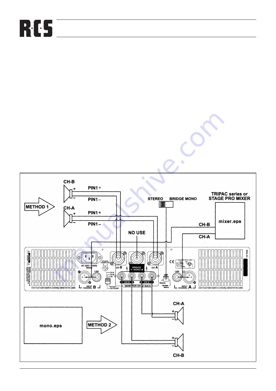 RCS DBA-500DPN Скачать руководство пользователя страница 6