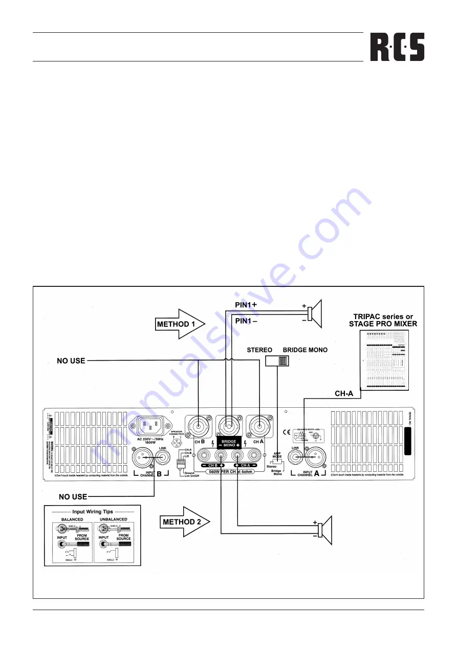 RCS DBA-500DPN Скачать руководство пользователя страница 7