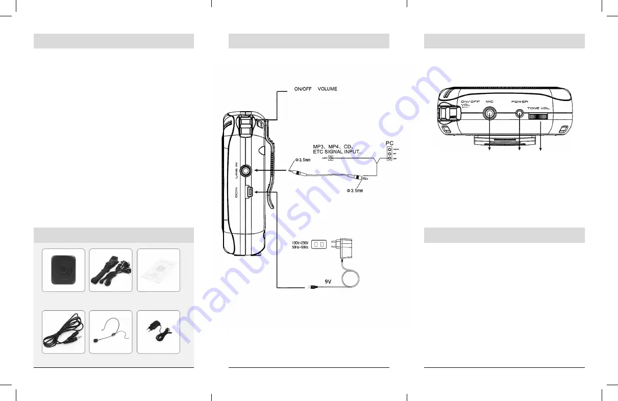 RCS SOUND-BELT 2 SB-020 Operating Instructions Download Page 2